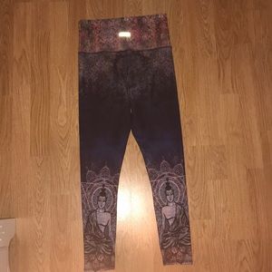 Colorful Yoga Capri Leggings